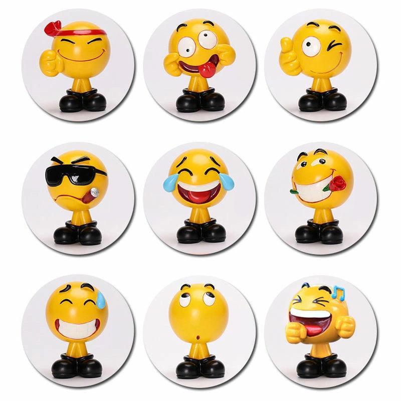 Car decoration, 10 colors to choose from, cute expression, resin, car interior decoration, popular interior, gift, present, car accessory, cute, won't fall over, car interior decoration, durable, interesting