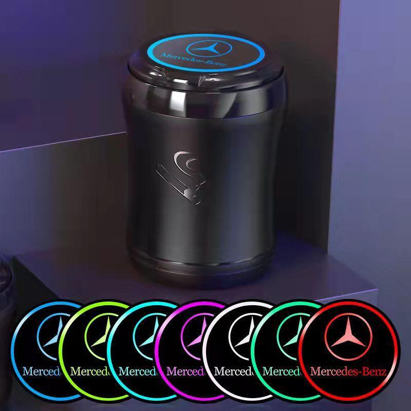 Vehicle ashtray, luminous, special vehicle sign