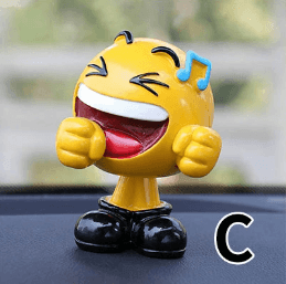 Car decoration, 10 colors to choose from, cute expression, resin, car interior decoration, popular interior, gift, present, car accessory, cute, won't fall over, car interior decoration, durable, interesting