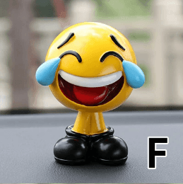 Car decoration, 10 colors to choose from, cute expression, resin, car interior decoration, popular interior, gift, present, car accessory, cute, won't fall over, car interior decoration, durable, interesting