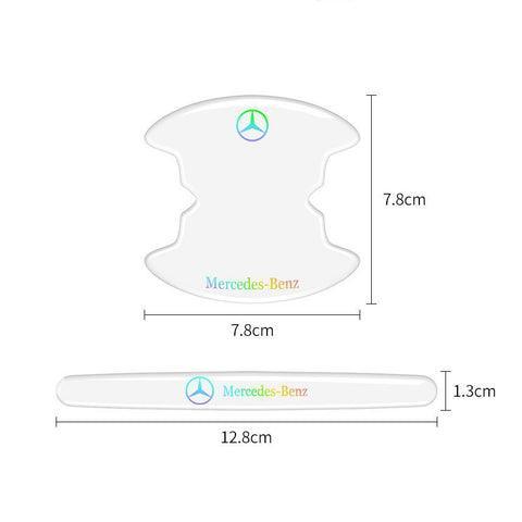 Color laser car mark door handle sticker protection film (scratch prevention)