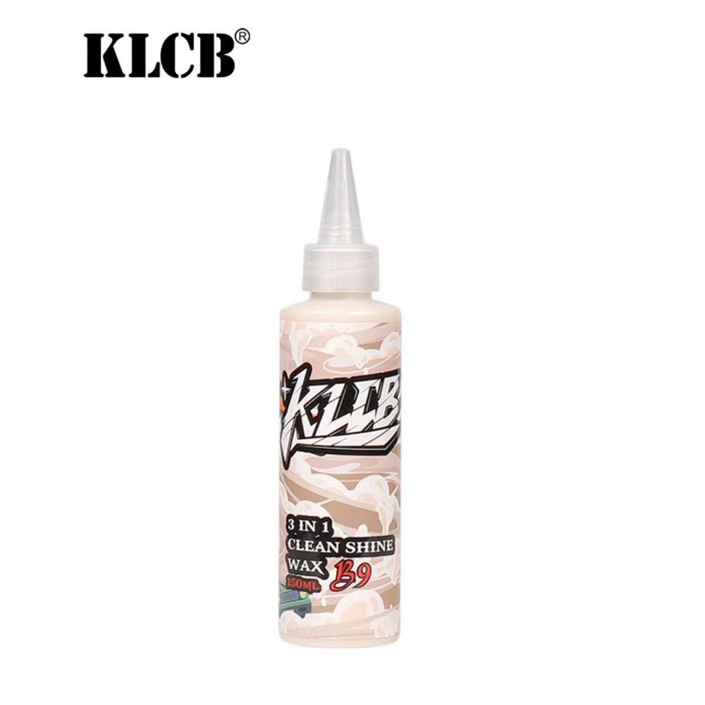 KLCB Powerful Dirt Removal Wax, Car Wax for External Maintenance of Car Paint Surfaces, Three Effects in One, Improves Gloss, Water Repellency, Silicone Wax