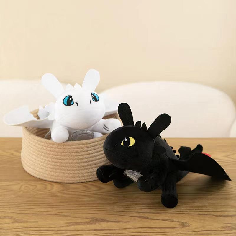 Helmet car suction doll motorcycle motorcycle ski decoration doll wings can move flying dragon