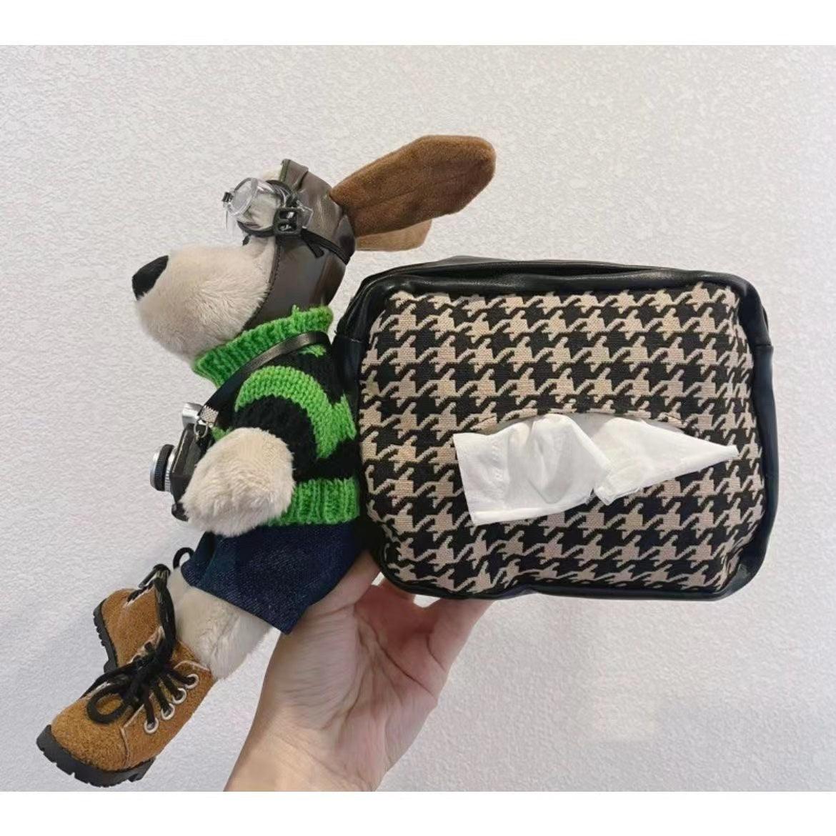 Car tissue box hanging car interior accessories armrest box paper box