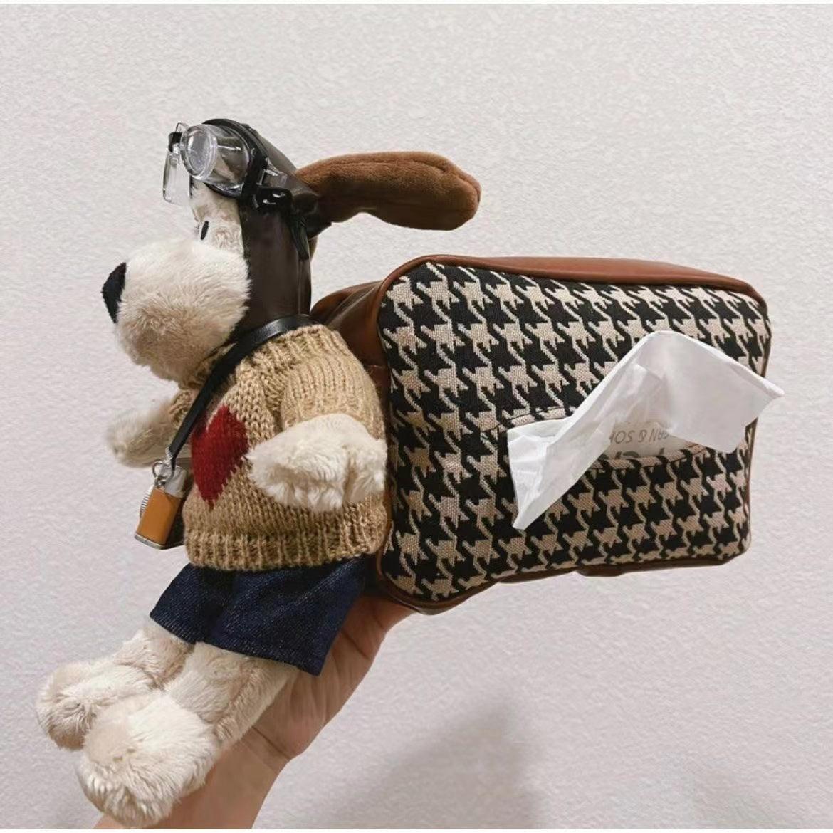 Car tissue box hanging car interior accessories armrest box paper box