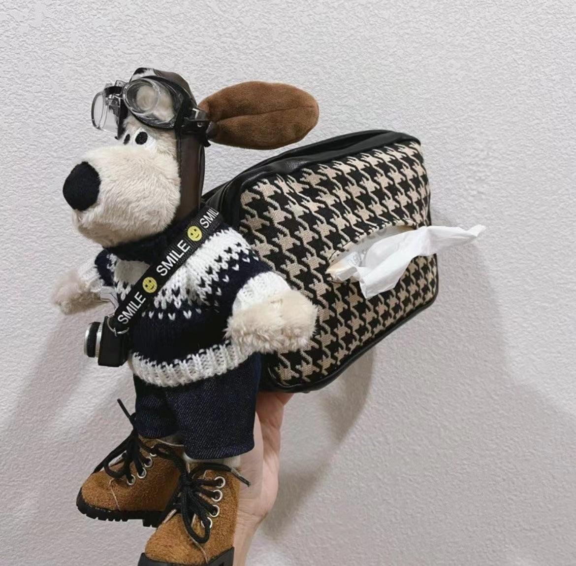 Car tissue box hanging car interior accessories armrest box paper box