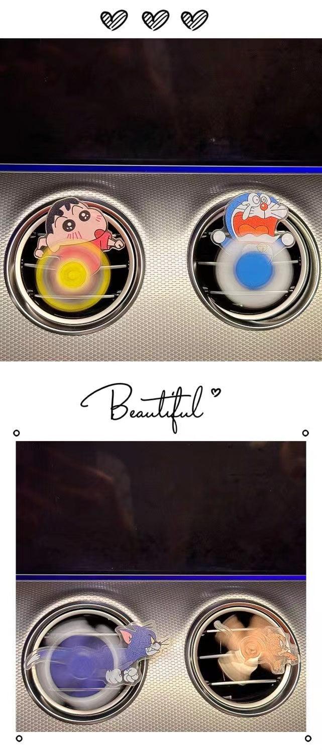 Tom and Jerry Car Aromatherapy Crayon Shin-chan Doraemon Car Perfume Air Vent Car Interior Decoration Decoration