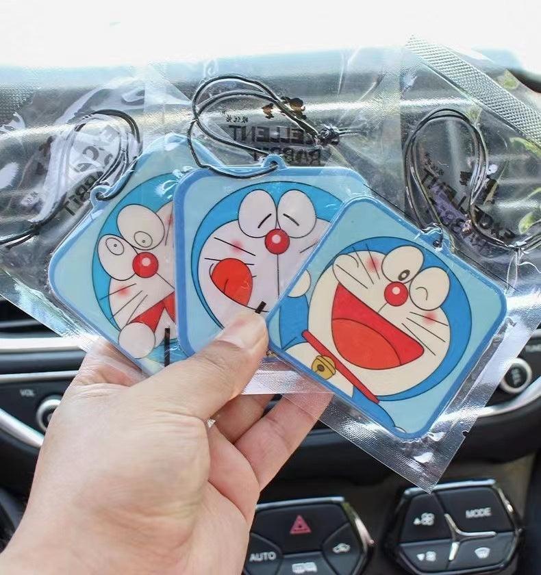 Car aroma tablets, pack of 8, Doraemon car fragrance tablets, hanging perfume tablets, car perfume
