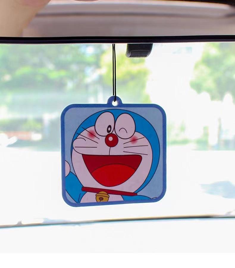 Car aroma tablets, pack of 8, Doraemon car fragrance tablets, hanging perfume tablets, car perfume