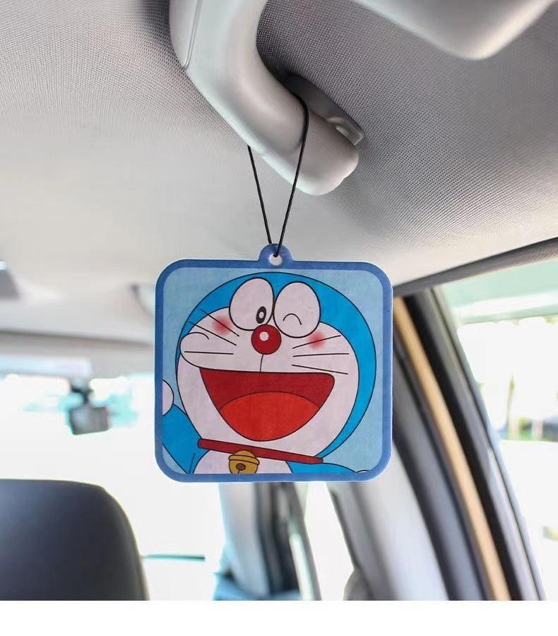 Car aroma tablets, pack of 8, Doraemon car fragrance tablets, hanging perfume tablets, car perfume