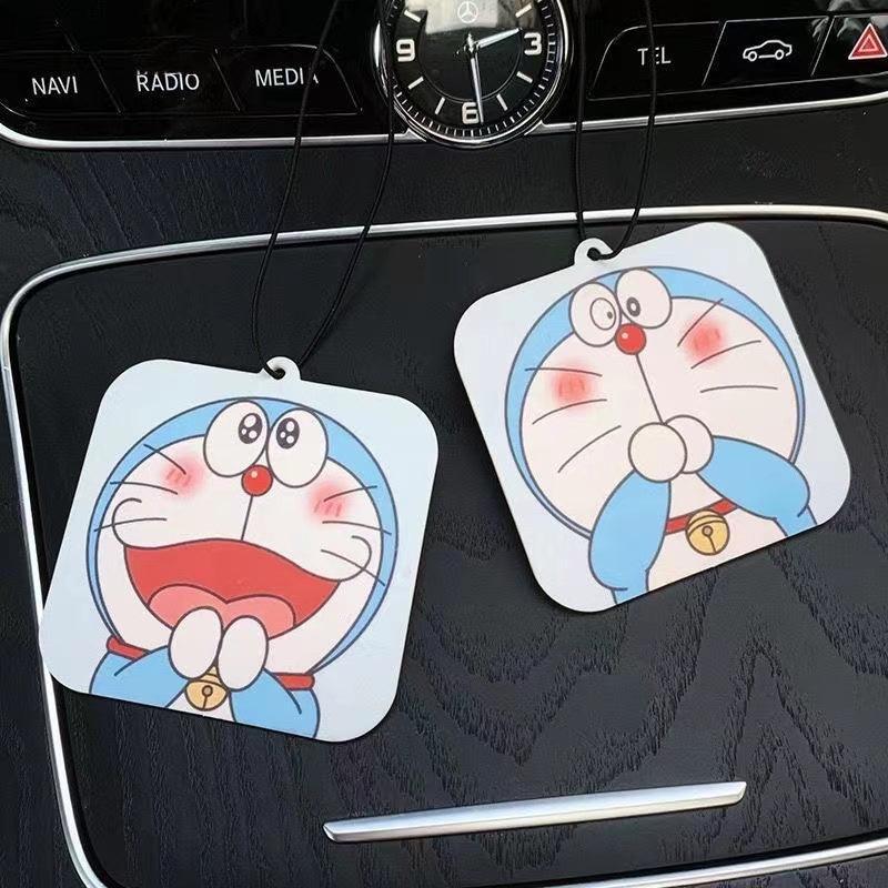 Car aroma tablets, pack of 8, Doraemon car fragrance tablets, hanging perfume tablets, car perfume
