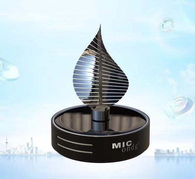 Car Aroma Diffuser Solar Energy Car Air Freshener Accessories Auto Rotating Solar Decoration