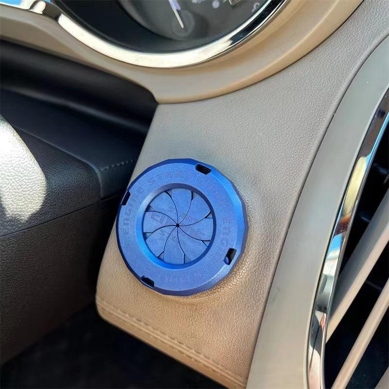 Car Modification One Touch Start Button Ignition Switch Rotation Protective Cover Motorcycle Start Ring Decoration