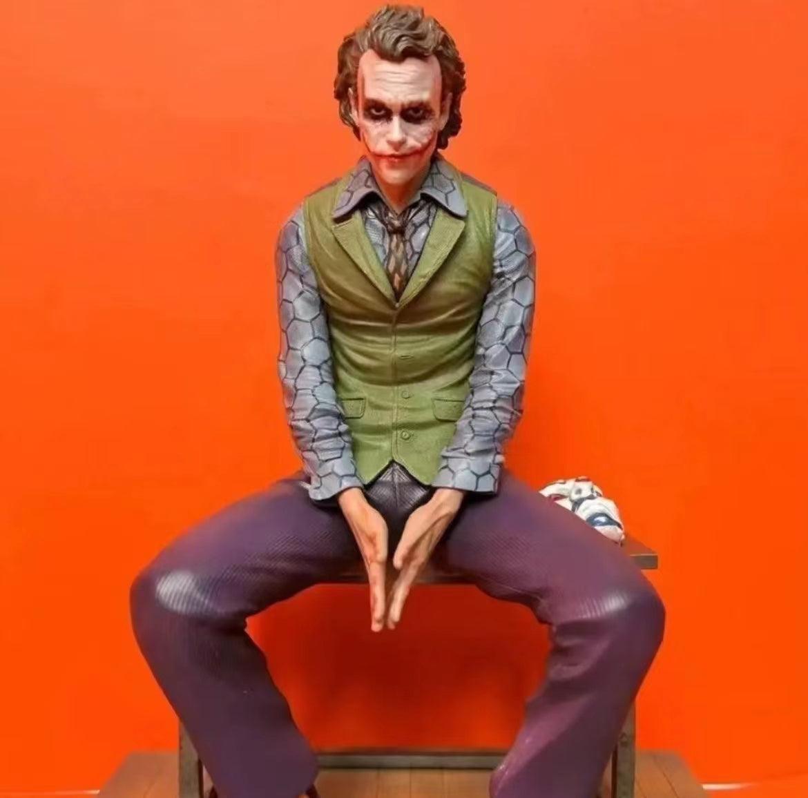 New Creation No Trace Gel 28cm Gotham Joker Decoration Roof Heathrow Suicide Squad Joker Classic Car Ornament