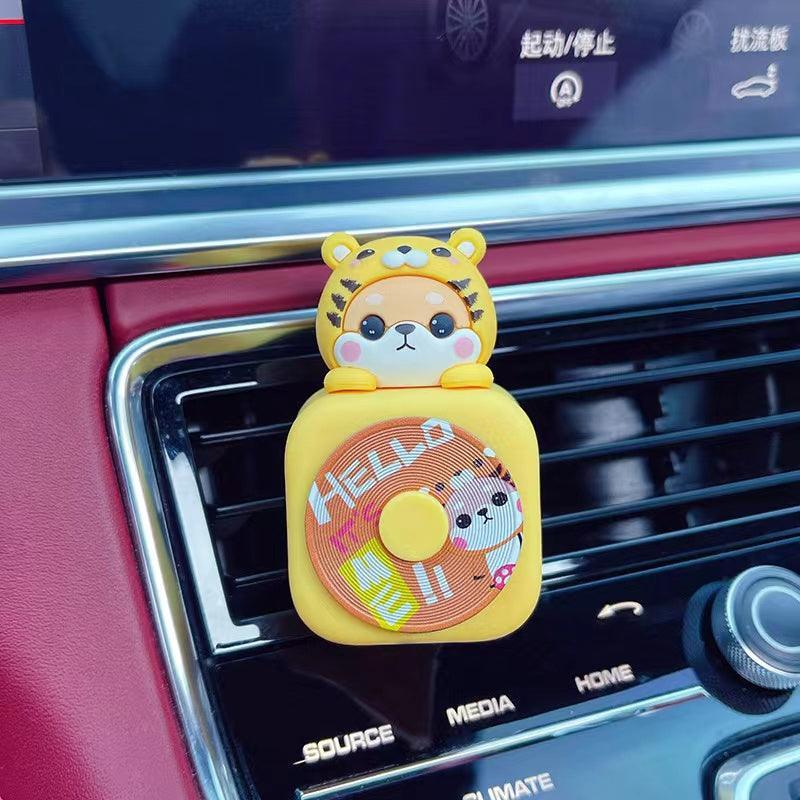 Corgi perfume car accessories! Car air freshener with cute cartoon design fills your car with scent