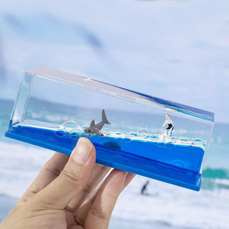 Fluid Drift Bottle | Birthday Gift, Desktop Decoration, Titanic, Ship, Desktop Item