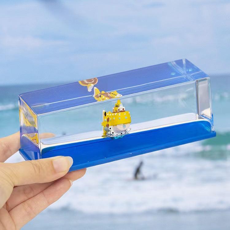 Fluid Drift Bottle | Birthday Gift, Desktop Decoration, Titanic, Ship, Desktop Item