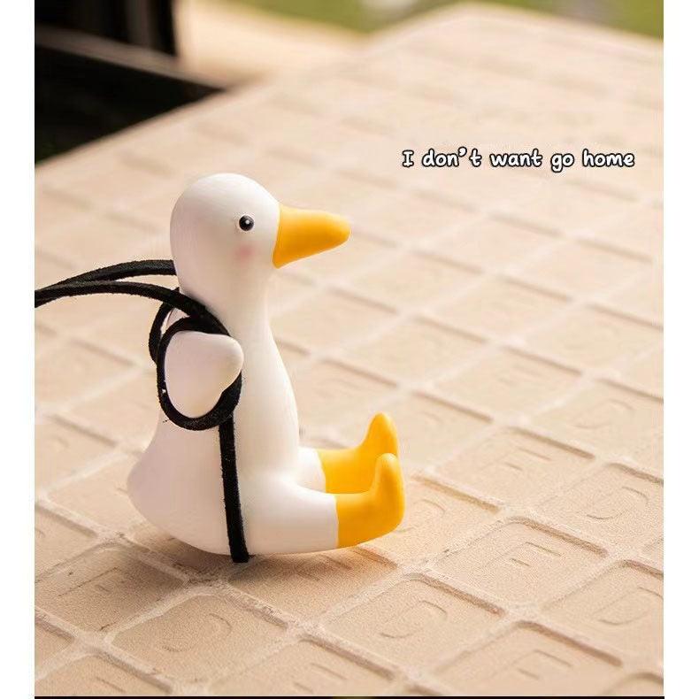 Rearview mirror accessories | Cute duck car interior decoration - add vitality and temperament to your car!
