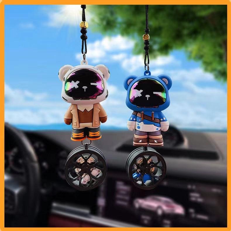 Cute and exquisite tire strap car interior pendant
