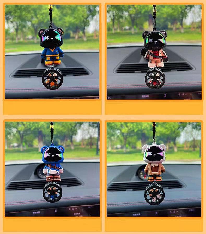Cute and exquisite tire strap car interior pendant