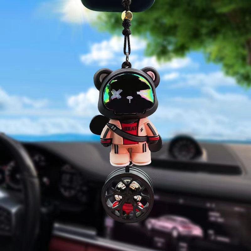 Cute and exquisite tire strap car interior pendant