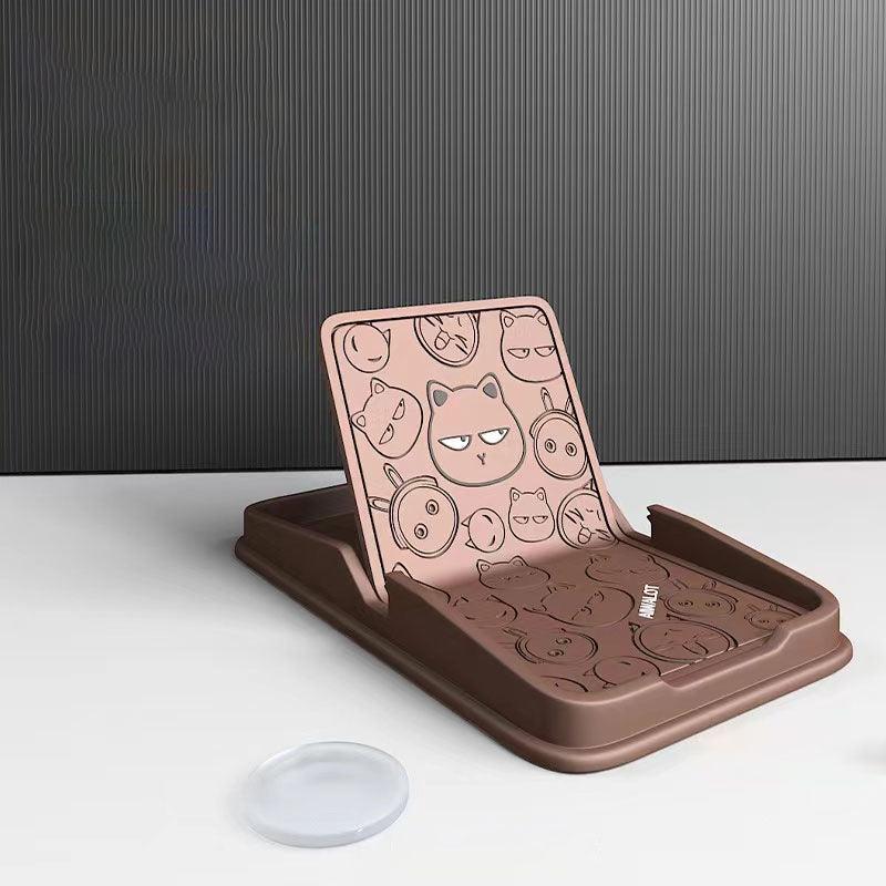 Smartphone stand | Car smartphone holder, GPS clip holder, anti-slip, car tray