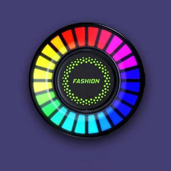 Car aroma pickup light, rhythm light, USB charging, rainbow, car supplies