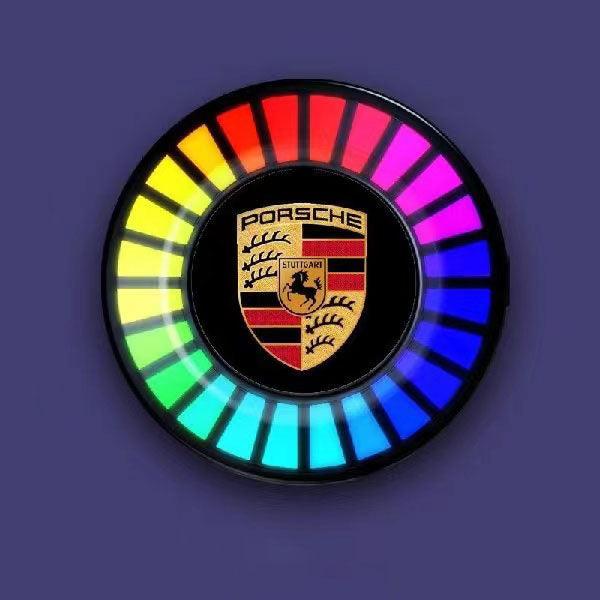 Car aroma pickup light, rhythm light, USB charging, rainbow, car supplies