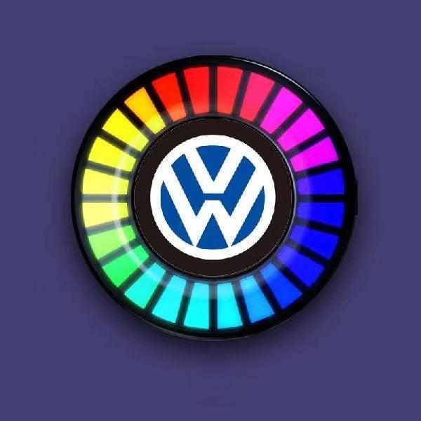 Car aroma pickup light, rhythm light, USB charging, rainbow, car supplies
