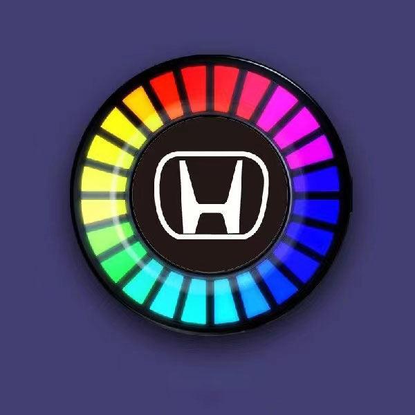 Car aroma pickup light, rhythm light, USB charging, rainbow, car supplies