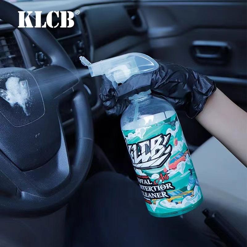 KLCB A6 Automotive interior cleaner Neutral cleaner Ceiling handle seat Multi-functional foam cleaner