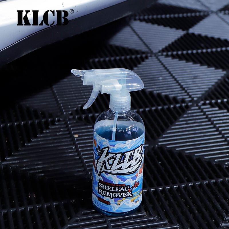 KLCB A8 Shellac Remover for Cars, Powerful Decontamination, Paint Gum Cleaner, Bird Dropping Remover