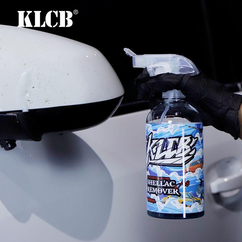 KLCB A8 Shellac Remover for Cars, Powerful Decontamination, Paint Gum Cleaner, Bird Dropping Remover