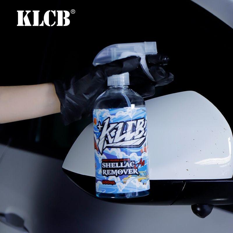 KLCB A8 Shellac Remover for Cars, Powerful Decontamination, Paint Gum Cleaner, Bird Dropping Remover