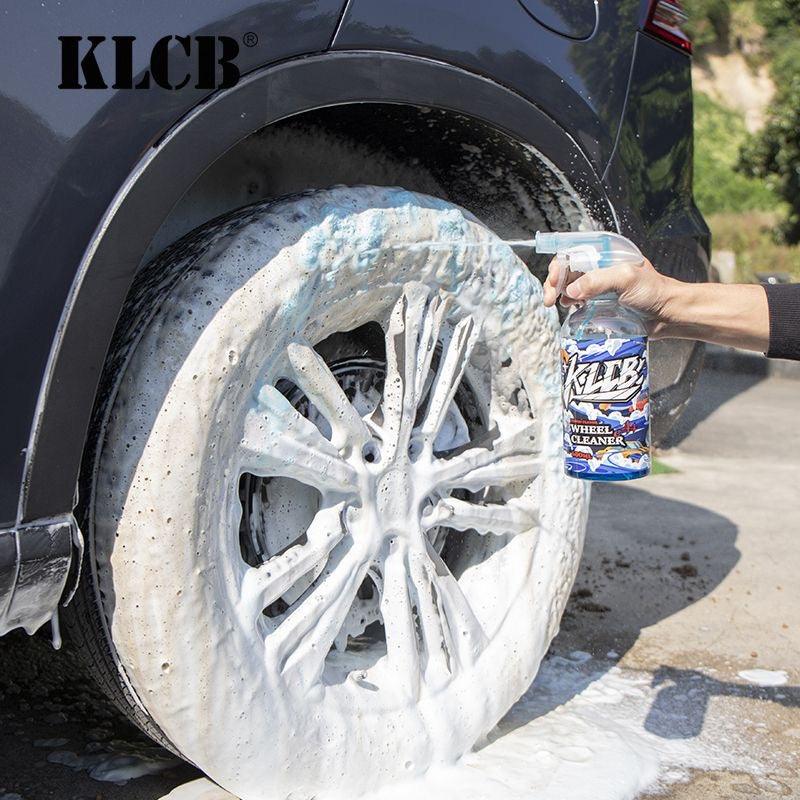 KLCB A4 Tire Cleaner Car Wash Supplies Automotive Aluminum Wheel Steel Wheel Cleaner Powerfully Cleans