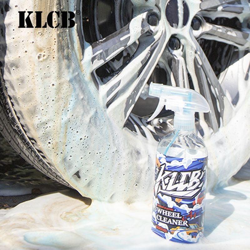 KLCB A4 Tire Cleaner Car Wash Supplies Automotive Aluminum Wheel Steel Wheel Cleaner Powerfully Cleans