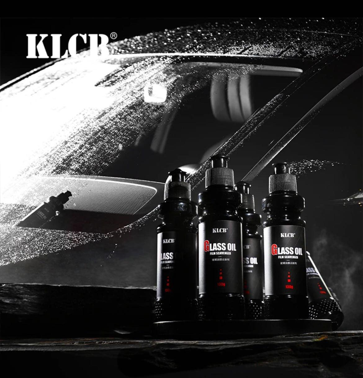 KLCB Glass Oil Film Remover, Dedicated Coating for Driving, Oil Stain Removal, Front Windshield Clear, Detergent, Capacity 130g