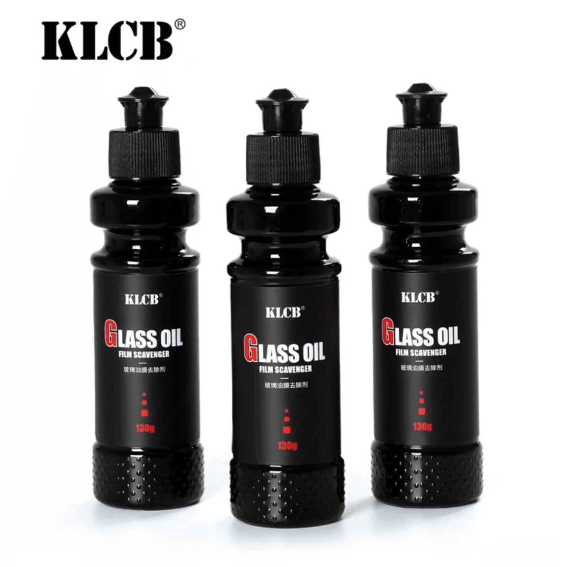 KLCB Glass Oil Film Remover, Dedicated Coating for Driving, Oil Stain Removal, Front Windshield Clear, Detergent, Capacity 130g