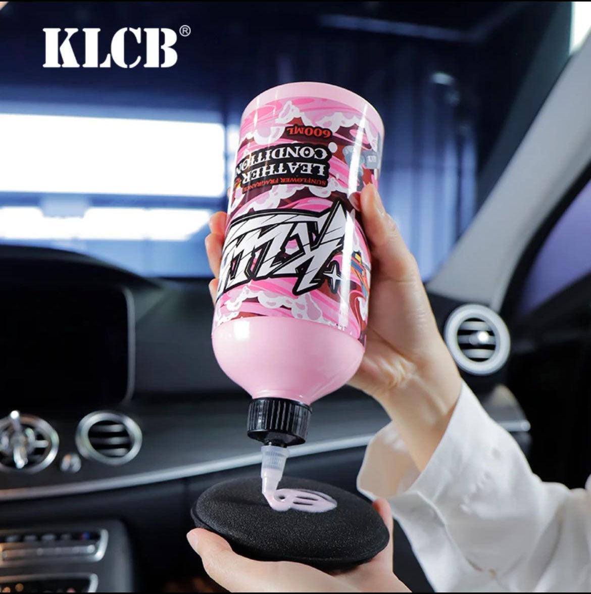 KLCB B2 Automotive Leather Care Agent Maintenance Oil Stain Remover Beauty Interior Meter Base Wax Sunscreen Waterproof