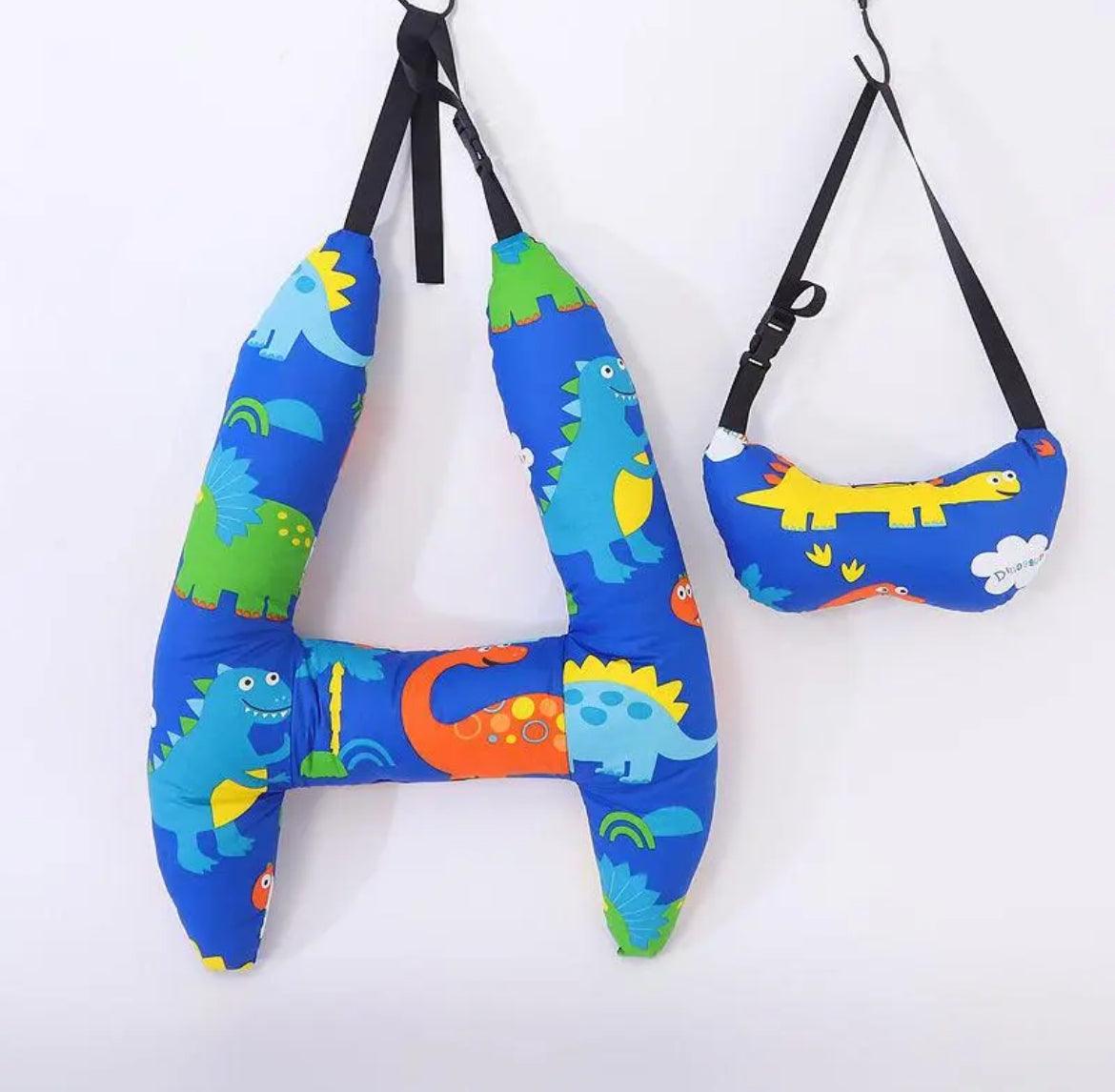 Useful items for sleeping in the car, such as car body pillows, shoulder pillows, neck pillows for the back seat, and cushions for the car.