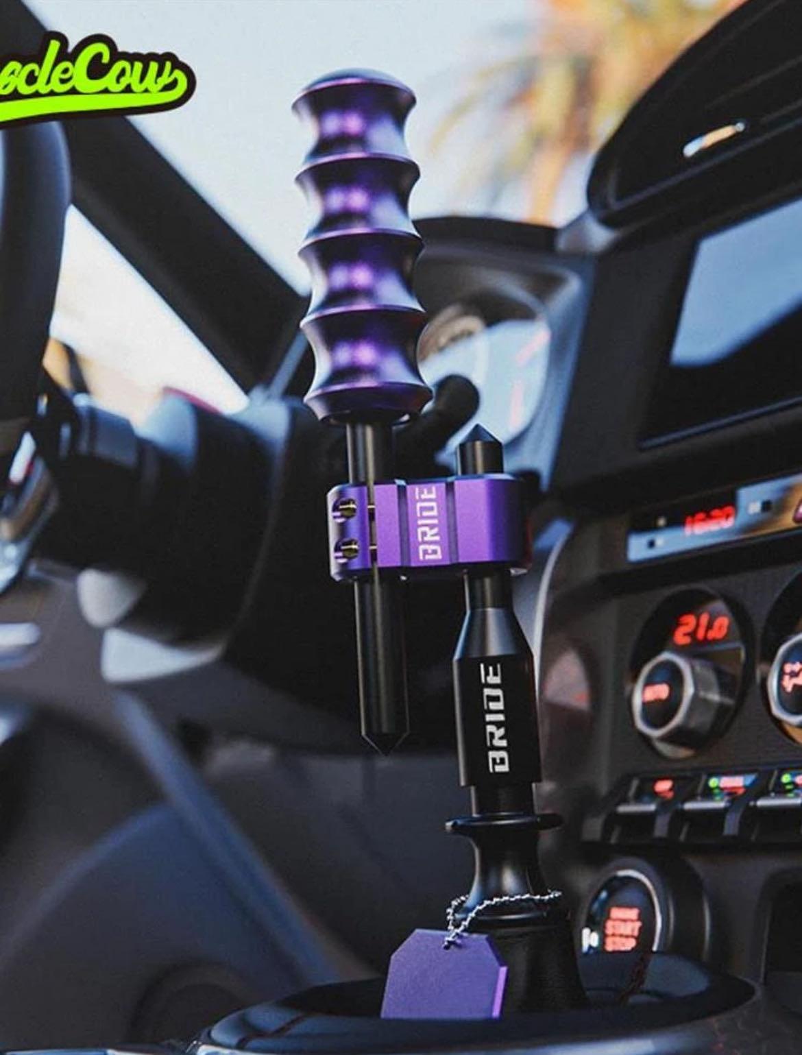 Car Shift Knob Extension Rod, for Manual Shift, Universal Adjustable Metal Shift Knob Extension Rod