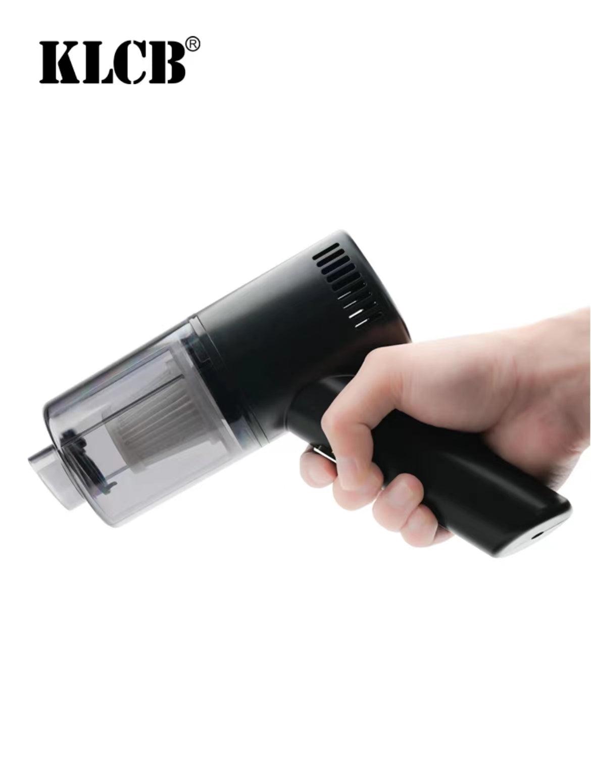 KLCB Car Vacuum Cleaner, High Suction Power, Small Mini, Handy Type, Dust Removal, Wired Cigarette Lighter Type
