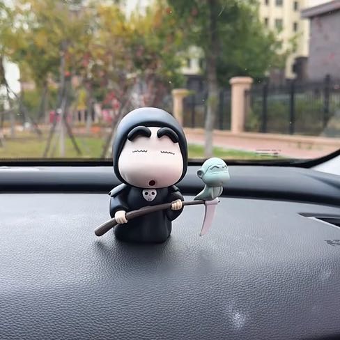 Halloween exclusive! Unique Grim Reaper car accessories — creative decorations to brighten up your car interior
