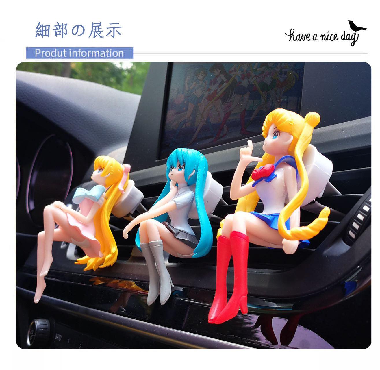 Car air freshener, light scent, car incense, car perfume, export wind pendulum, car interior decoration supplies