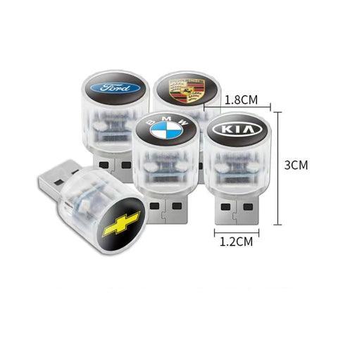 USB Decoration Car Mood Lamp LED Rainbow 3pcs Car Supplies