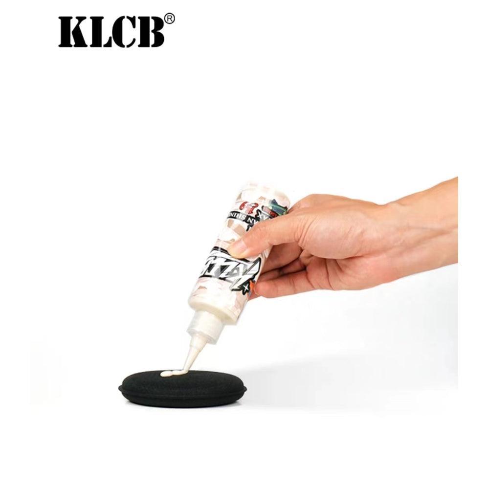 KLCB Powerful Dirt Removal Wax, Car Wax for External Maintenance of Car Paint Surfaces, Three Effects in One, Improves Gloss, Water Repellency, Silicone Wax