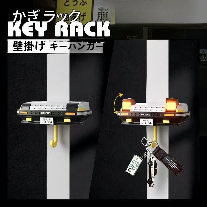 AE86 MX-5 car decorative key holder, creative open headlight key holder hook