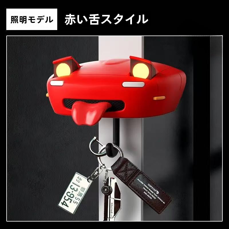 AE86 MX-5 car decorative key holder, creative open headlight key holder hook