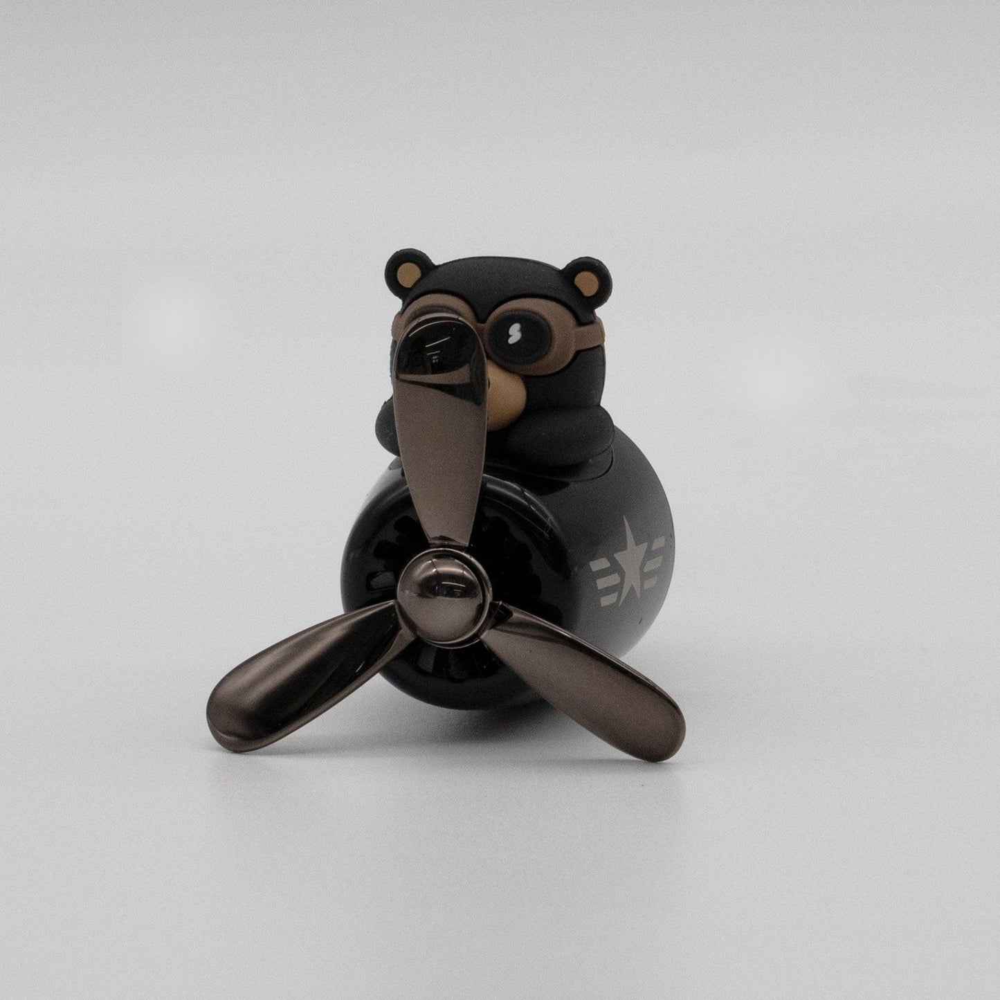 『Super popular car item』 Bear car air freshener | (fragrance 10 tablets) The ultimate design with a retro airplane and Bear
