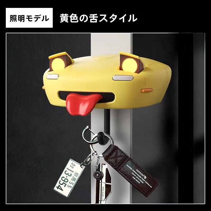 AE86 MX-5 car decorative key holder, creative open headlight key holder hook